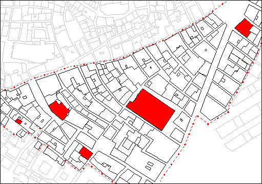 carta con casi evidenziati